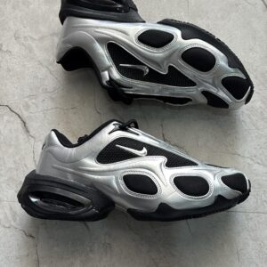 FIRST COPY Nike Airmax muse black metallic silver shoes for men