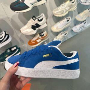 FIRST COPY PUMA CLASSIC XL SUEDE SKY BLUE SHOES FOR MEN