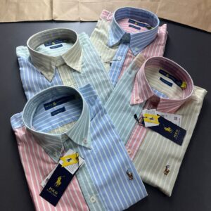 FIRST COPY RALPH LAUREN OXFORD COTTON STRIPE SHIRT