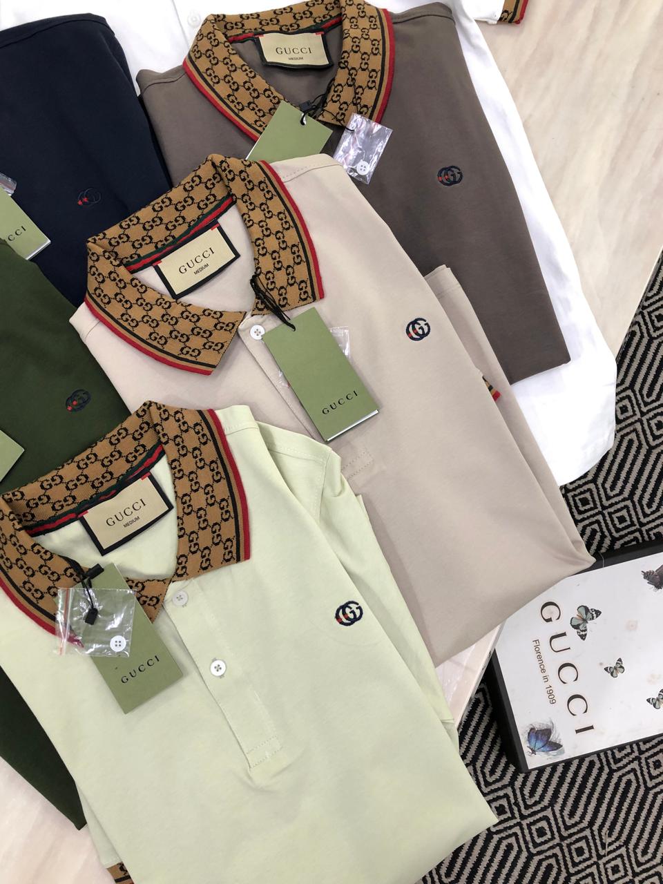 First Copy GUCCI Very Premium Polos T-Shirt - Image 12