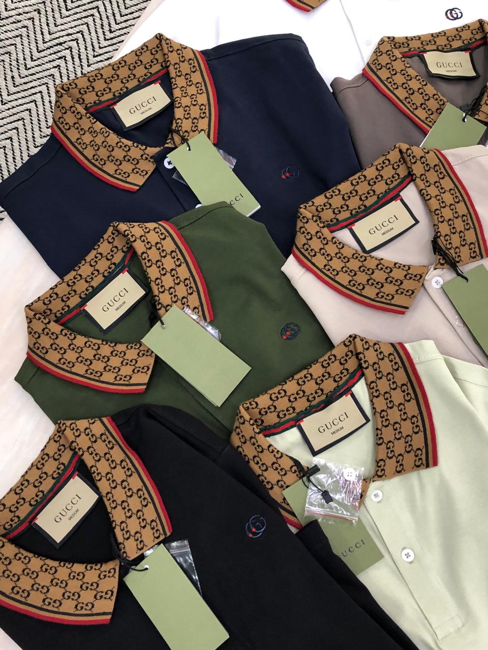 First Copy GUCCI Very Premium Polos T-Shirt - Image 5