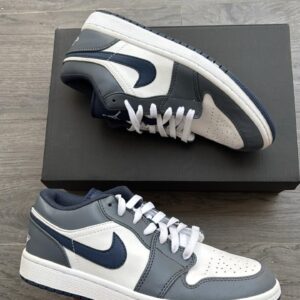 FIRST COPY Jordan cut low grey blue