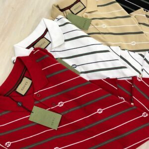 FIRST COPY GUCCI VERY PREMIUM COTTON LYCRA POLO T-SHIRT