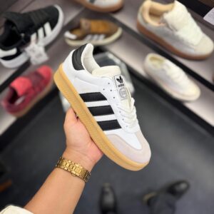FIRST COPY ADIDAS ORIGINALS SAMBA WHITE XLG GUM FOR MEN