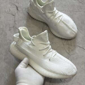 FIRST COPY Adidas v2 350 supply all white shoes for men