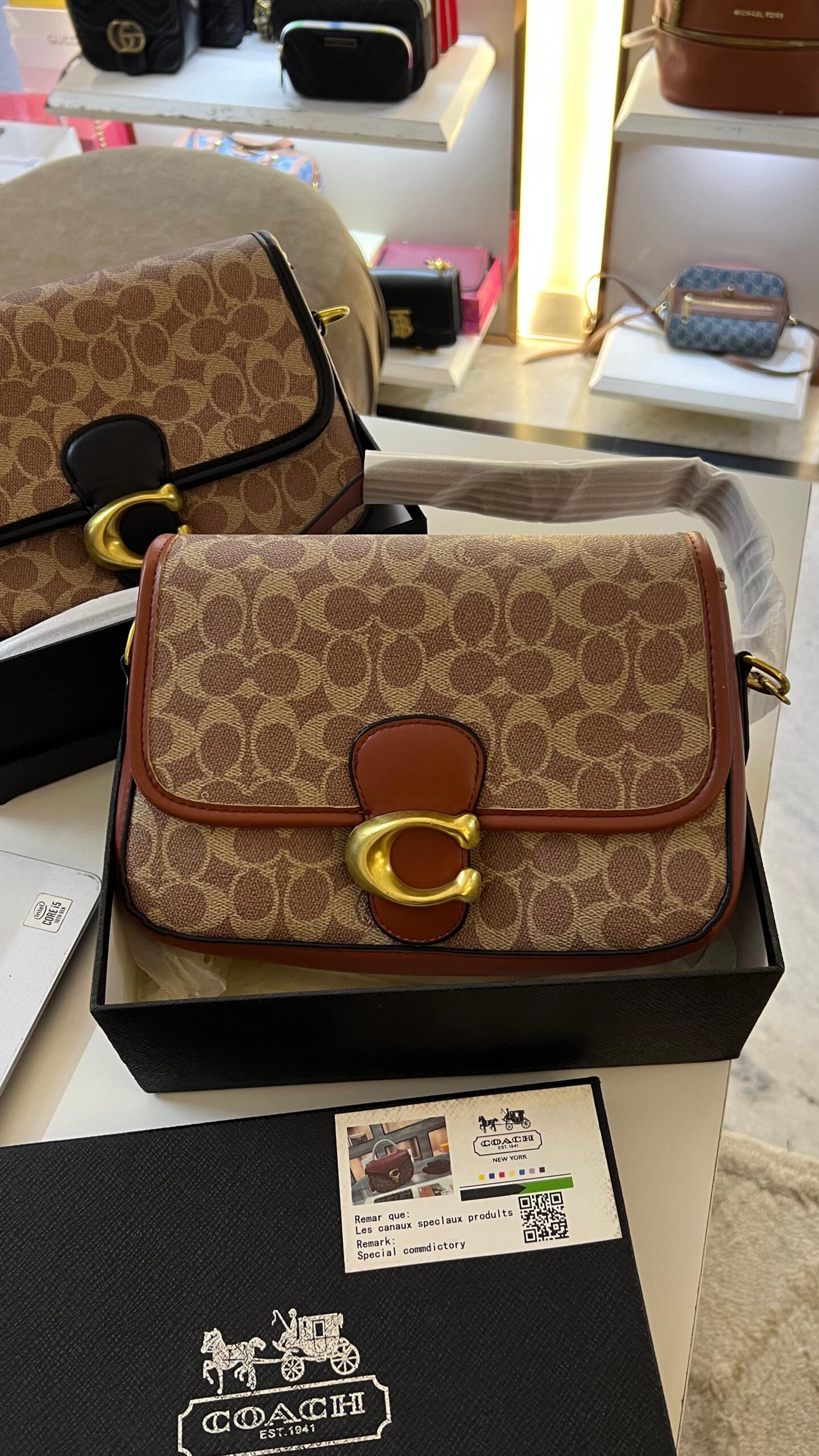 FIRST COPY COACH SLING BAG VINTAGE MODEL - Image 2