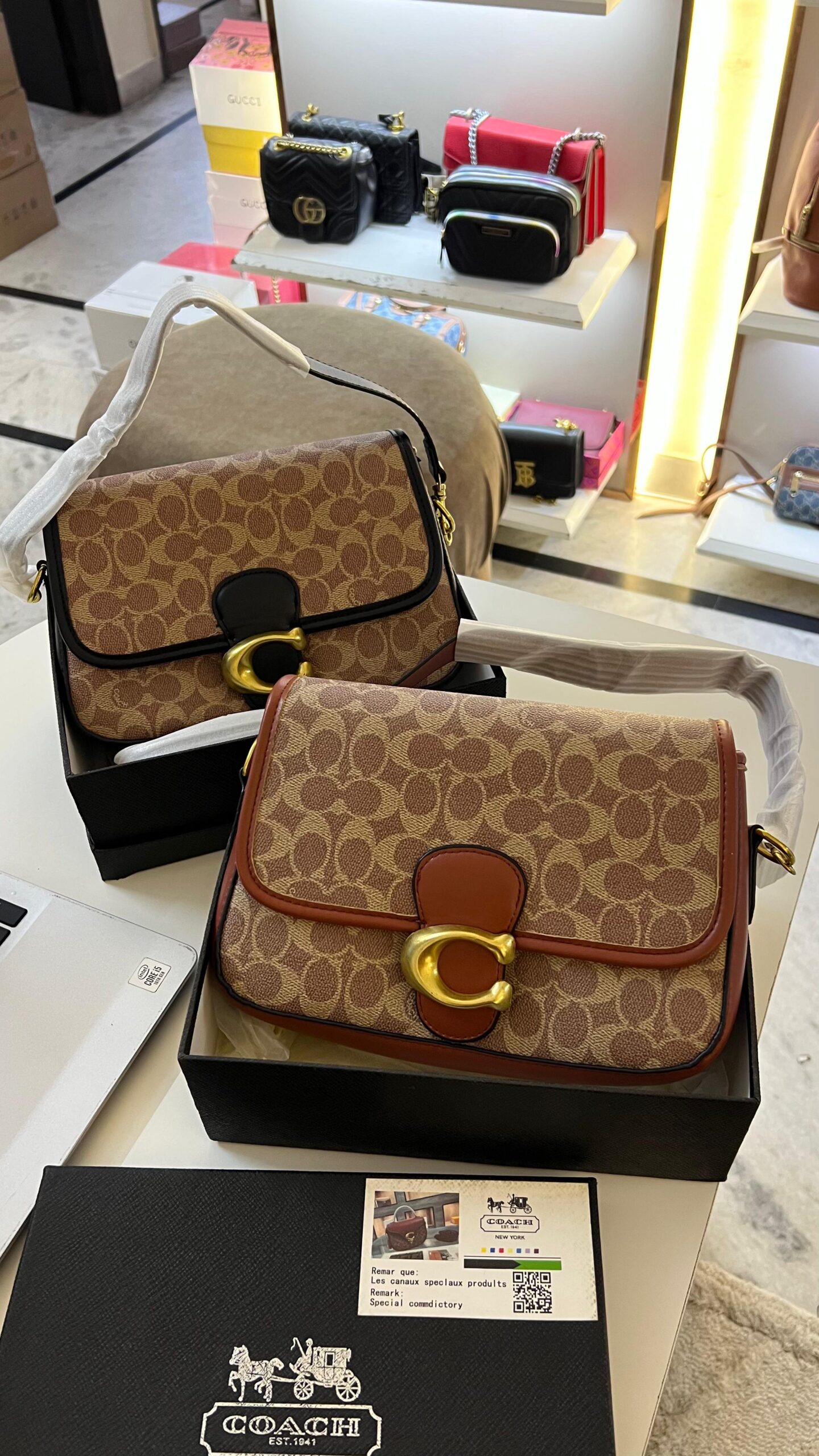 FIRST COPY COACH SLING BAG VINTAGE MODEL