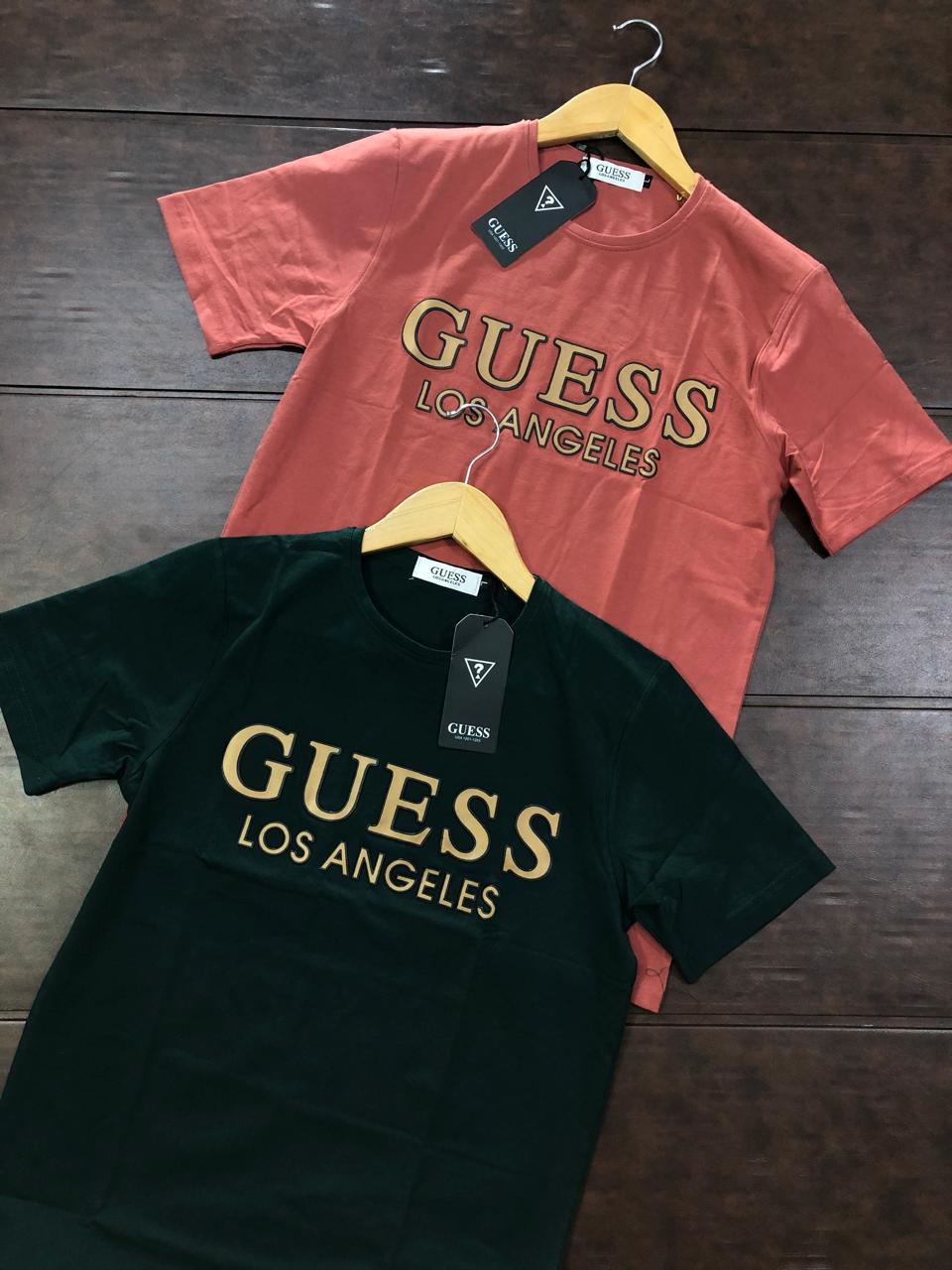 FIRST COPY GUESS IMPORTED LYCRA T-SHIRTS - Image 5