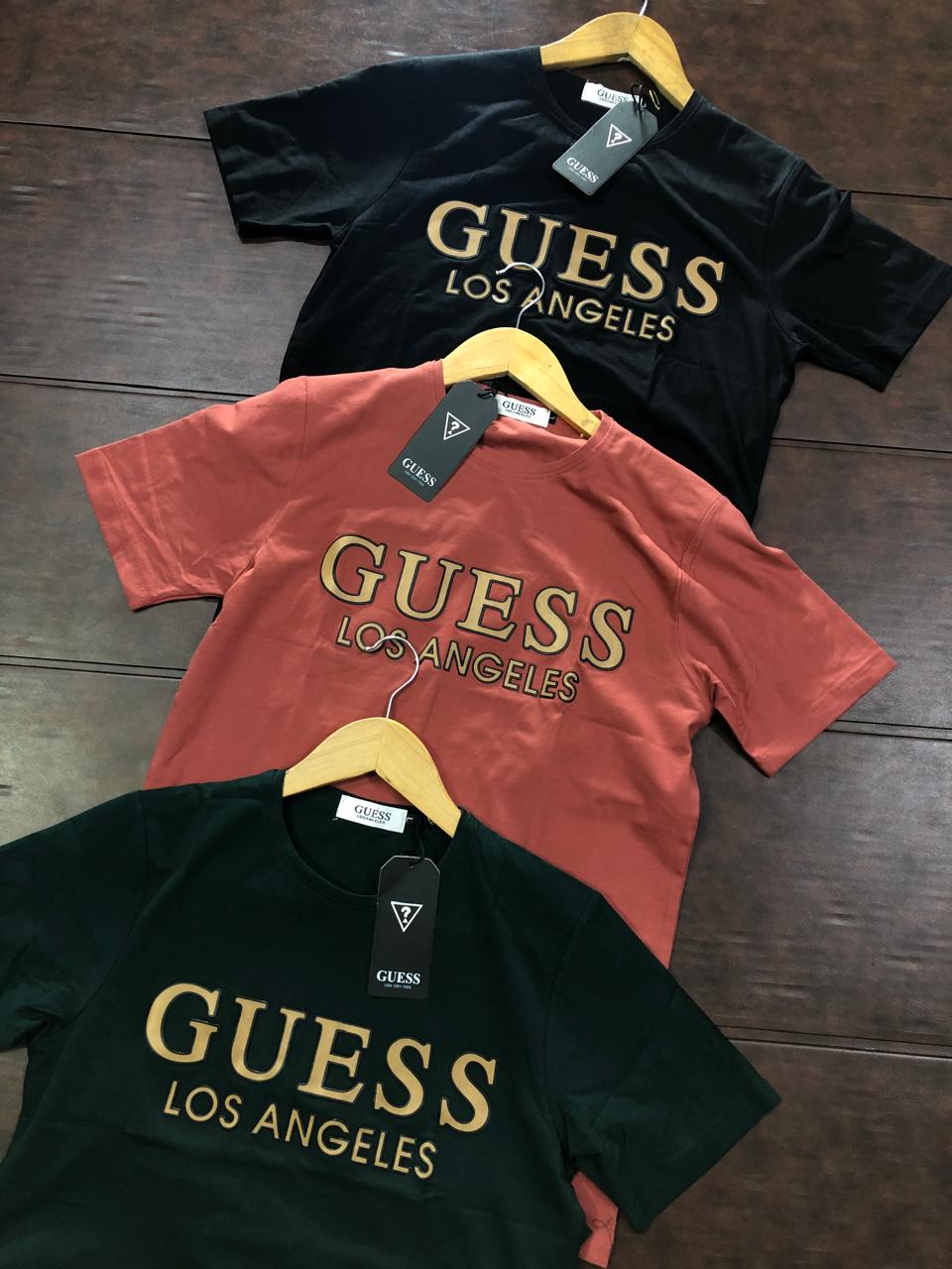 FIRST COPY GUESS IMPORTED LYCRA T-SHIRTS - Image 6