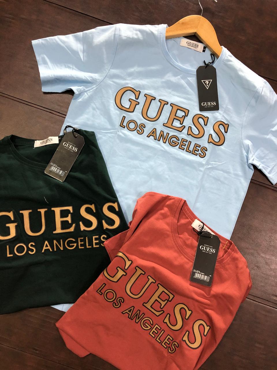 FIRST COPY GUESS IMPORTED LYCRA T-SHIRTS