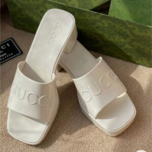 FIRST COPY Gucci Silicon Heels in stock