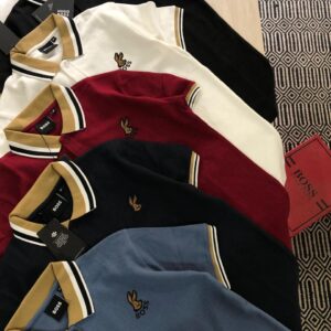 FIRST COPY HUGO BOSS VERY PREMIUM COTTON LYCRA POLOS T-SHIRT