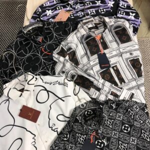 FIRST COPY LOUIS VUITTON MULTI-COLOURED SHIRTS