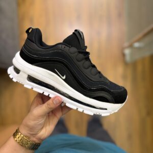FIRST COPY NIKE AIRMAX 97 FUTURA BLACK WHITE SHOES FOR MEN