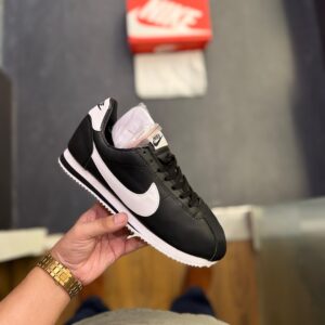 FIRST COPY NIKE CORTEZ BASIC BLACK FOR MEN