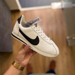 FIRST COPY NIKE CORTEZ WHITE BLACK FOR MEN