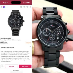 FIRST COPY Tommy Hilfiger Mason Watch