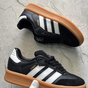 FIRST COPY Adidas samba big sole black white