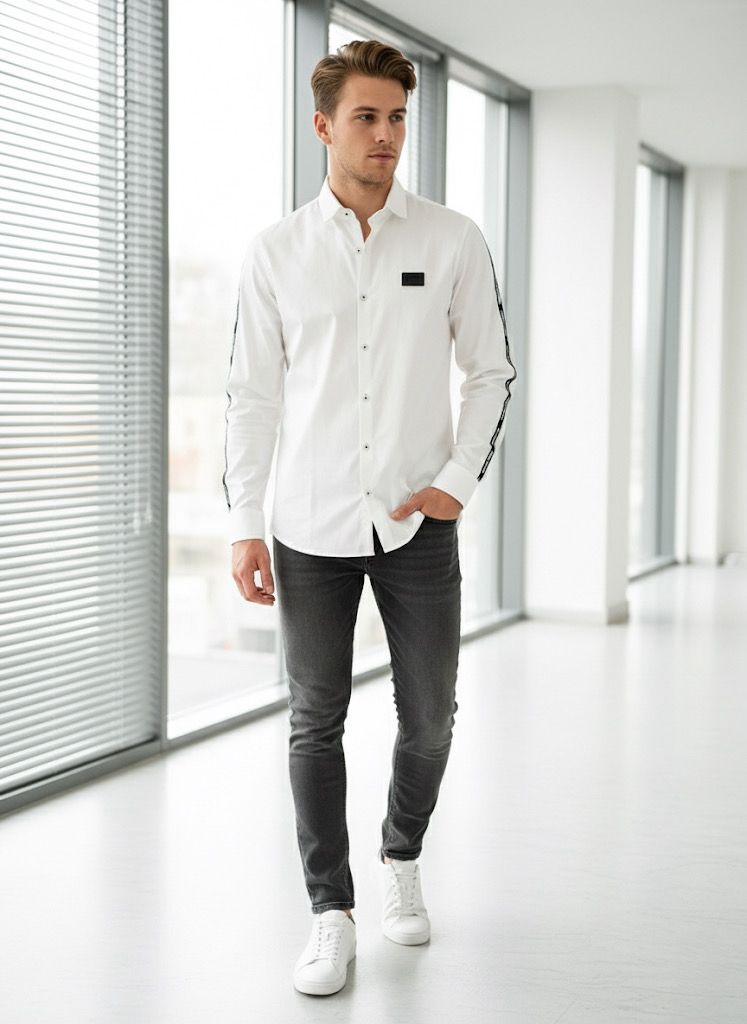 ARMANI EXCHANGE ORIGINAL COTTON VERY PREMIUM SHIRTS - Image 6