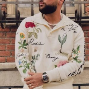 FIRST COPY DIOR COLLAR SWEATSHIRT