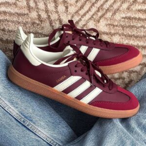 FIRST COPY ADIDAS ORIGINALS SAMBA MAROON FOR GIRLS