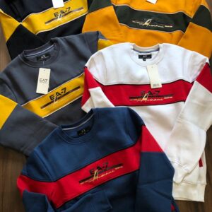 FIRST COPY ARMANI PREMIUM QUALITY ROUND NECK SWEATSHIRT