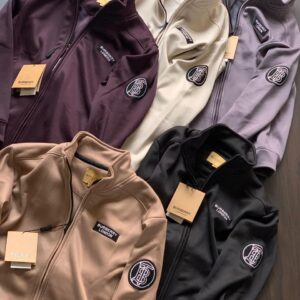 FIRST COPY BURBERRY IMPORTED FABRIC ZIPPER JACKETS