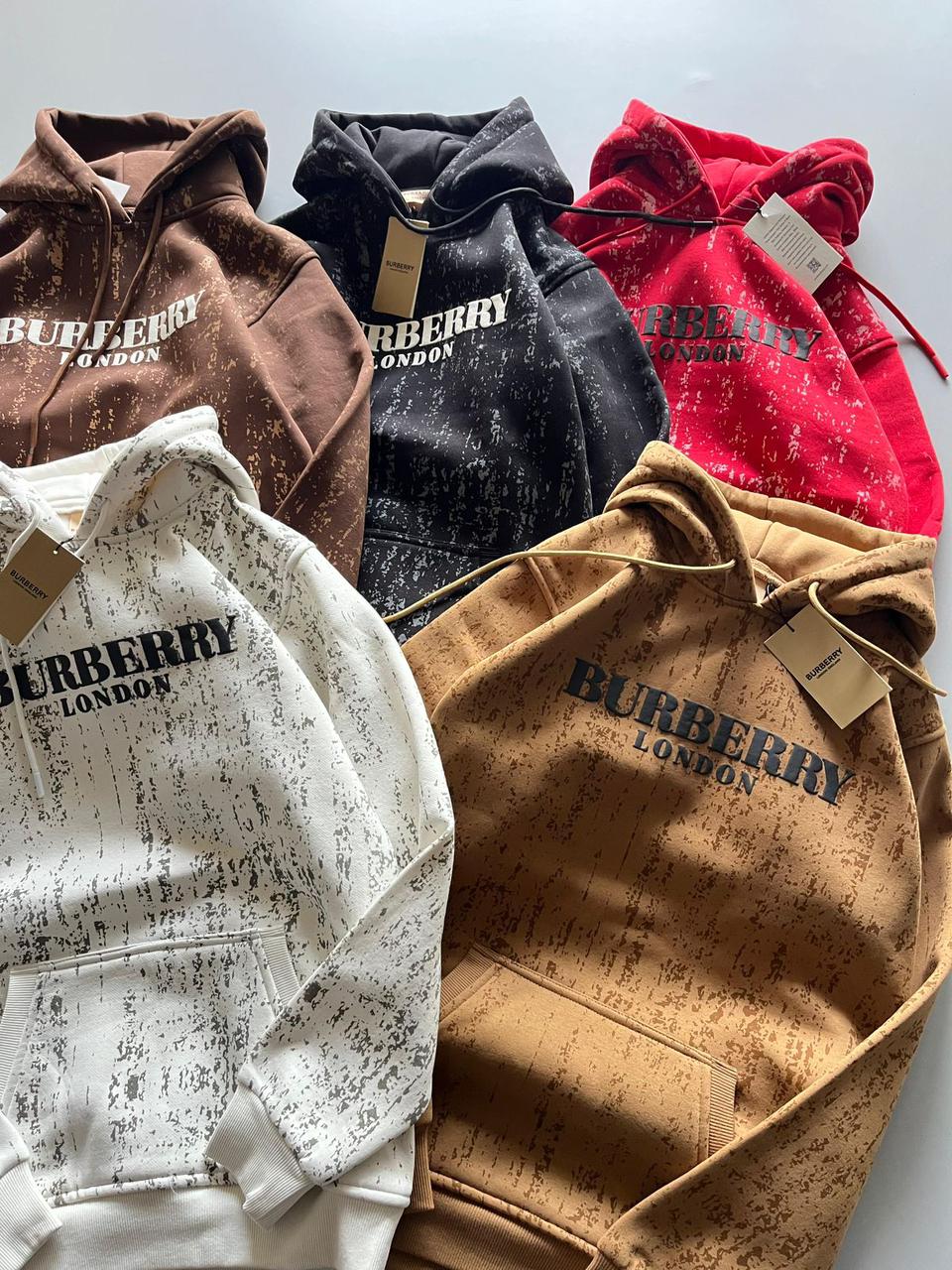 FIRST COPY BURBERRY PREMIUM QUALITY COTTON FLEECE HOODIE - Image 4