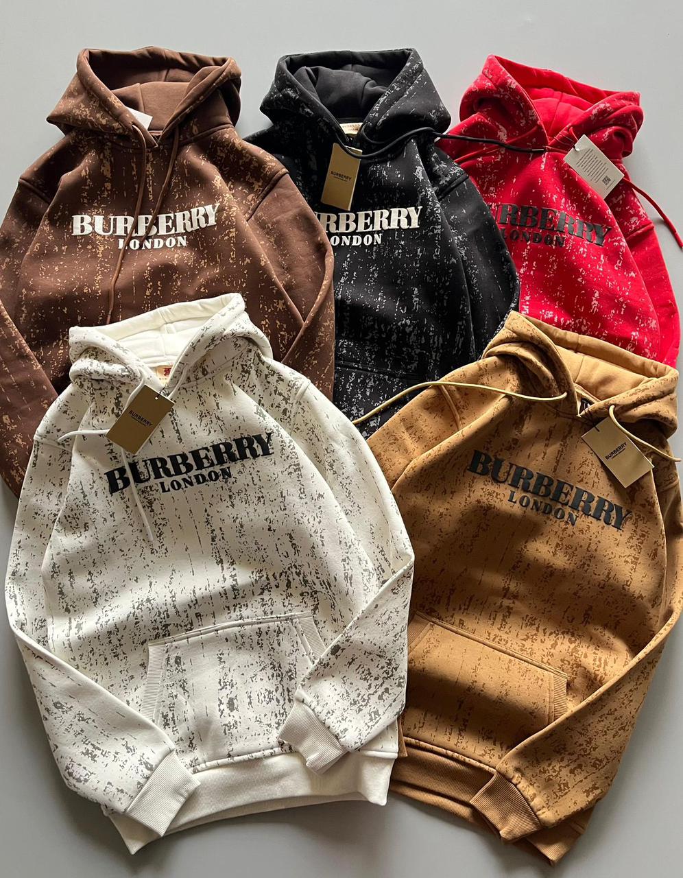 FIRST COPY BURBERRY PREMIUM QUALITY COTTON FLEECE HOODIE - Image 6