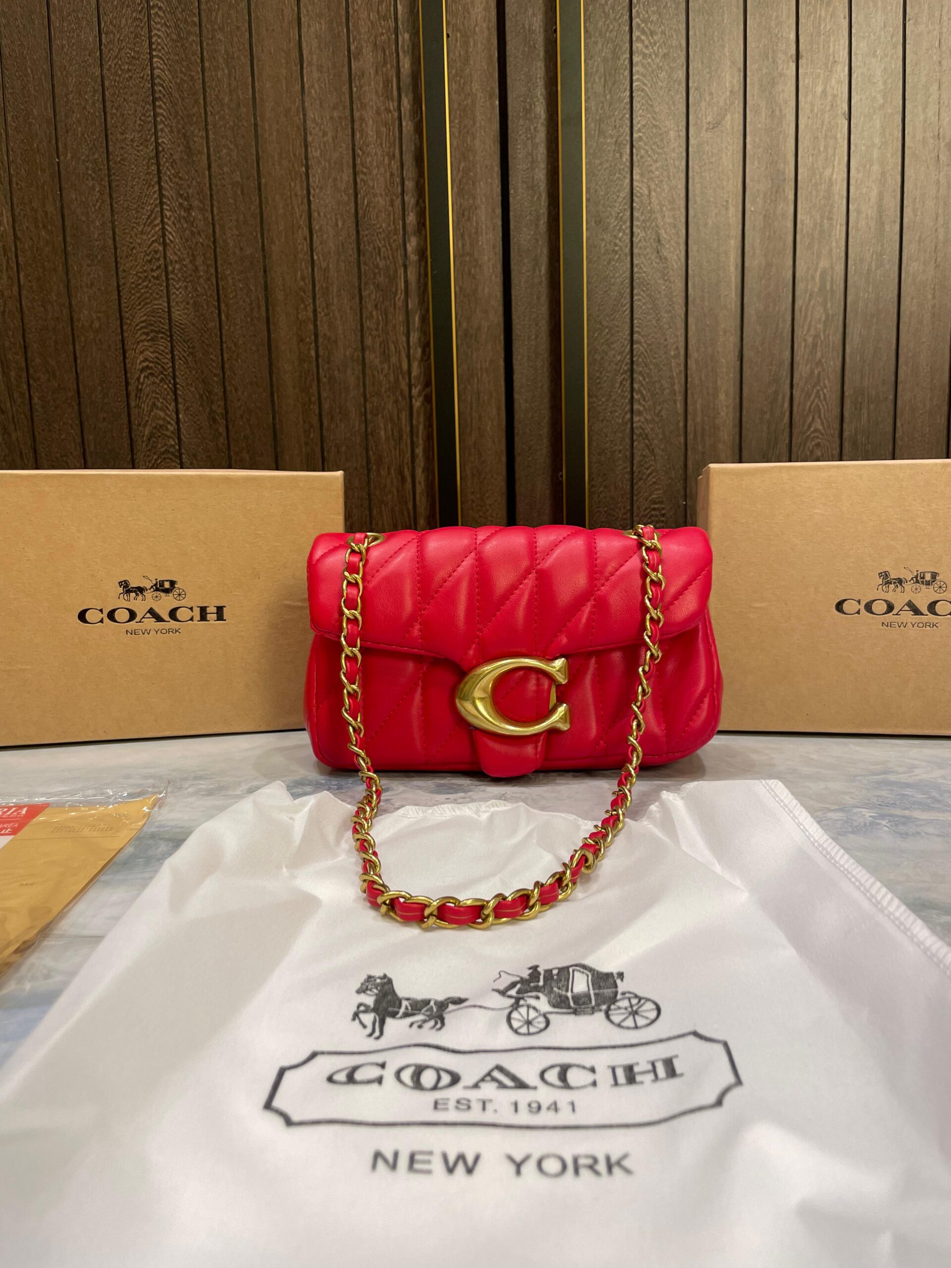 FIRST COPY Coach mini tabby pillow shouder bag - Image 3