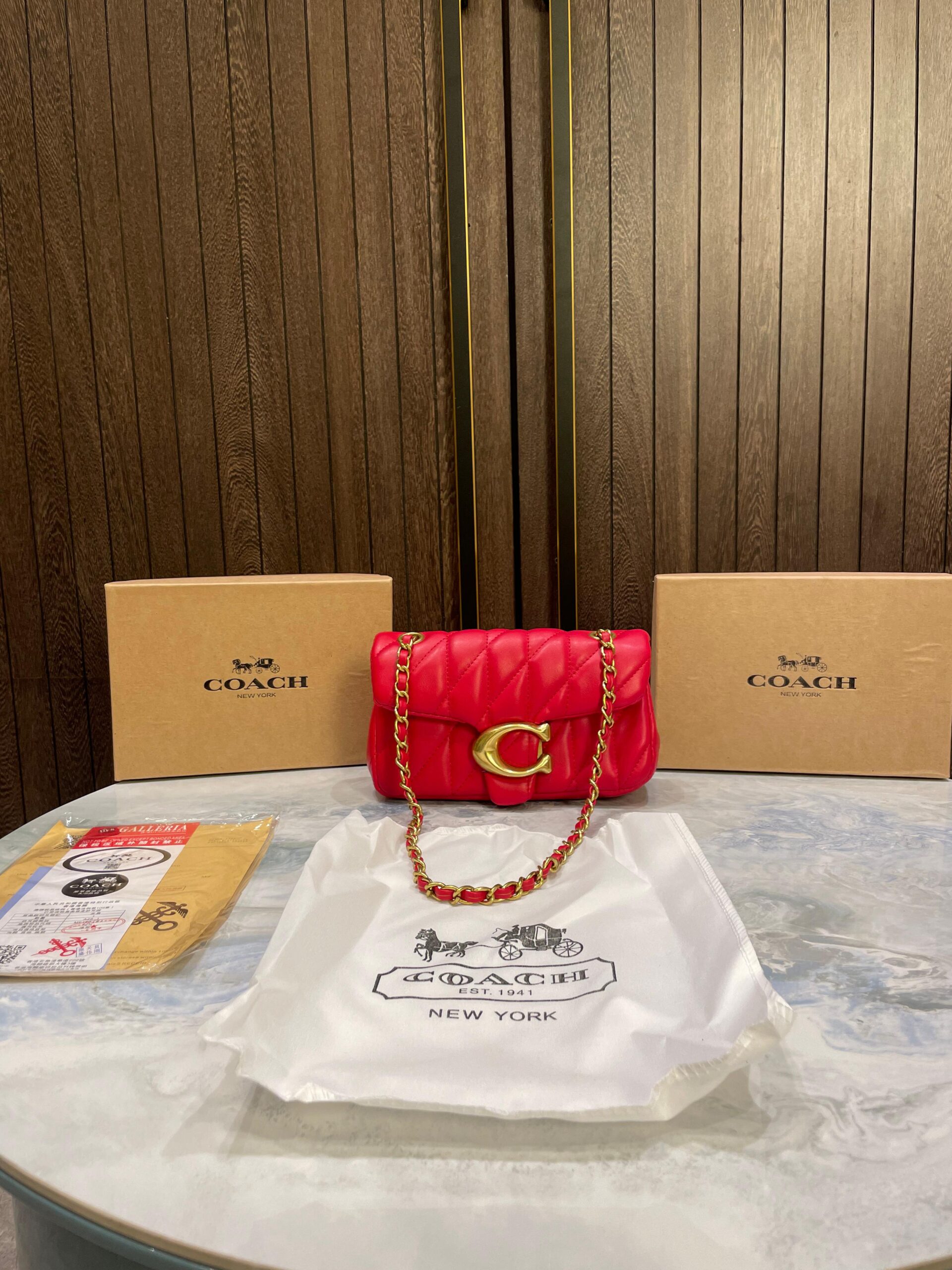 FIRST COPY Coach mini tabby pillow shouder bag - Image 6