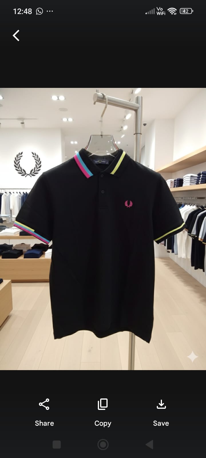 FIRST COPY FRED PERRY IMPORTED 2025 TEES - Image 5