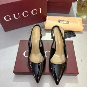 FIRST COPY Gucci Women's Signoria Embellished Slingback Pumps