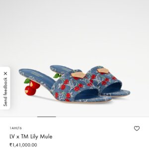 FIRST COPY LV x TM Lily Mule For Women