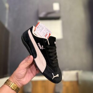 FIRST COPY PUMA SPEED CAT BLACK PINK FOR GIRLS