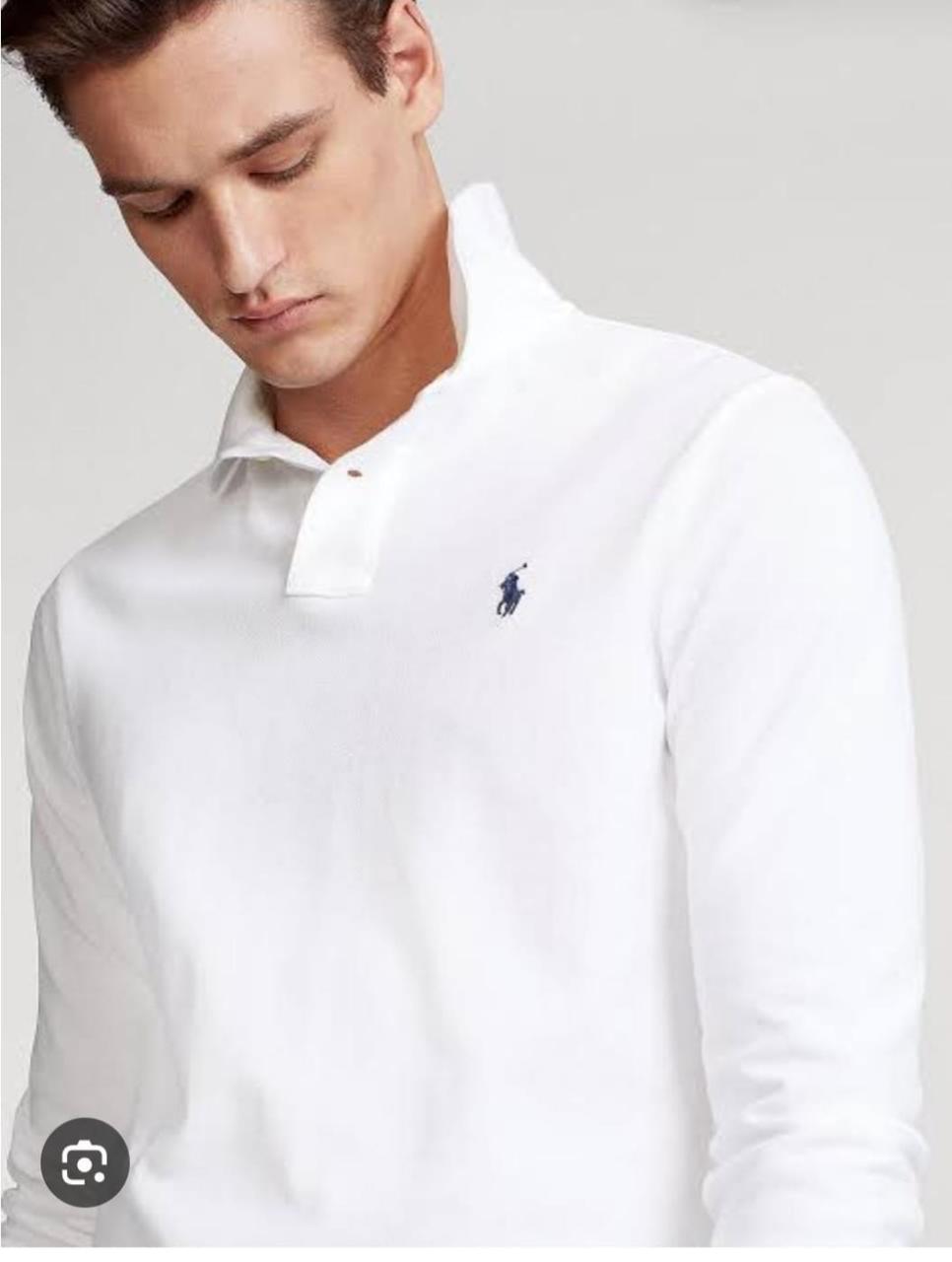 FIRST COPY RALPH LAUREN IMPORTED FULL SLEEVES POLO TEES - Image 3