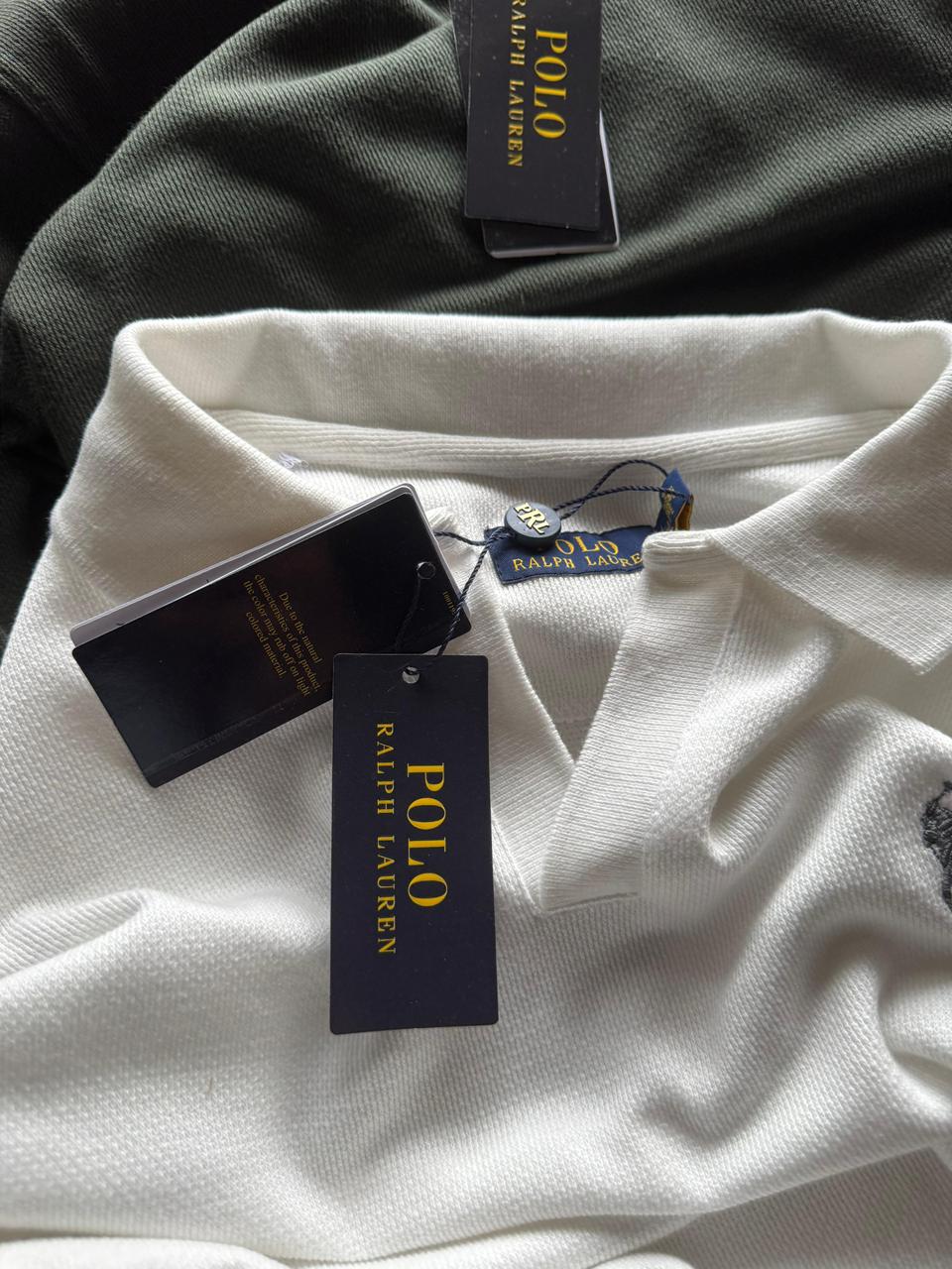 FIRST COPY RALPH LAUREN IMPORTED FULL SLEEVES POLO TEES - Image 9