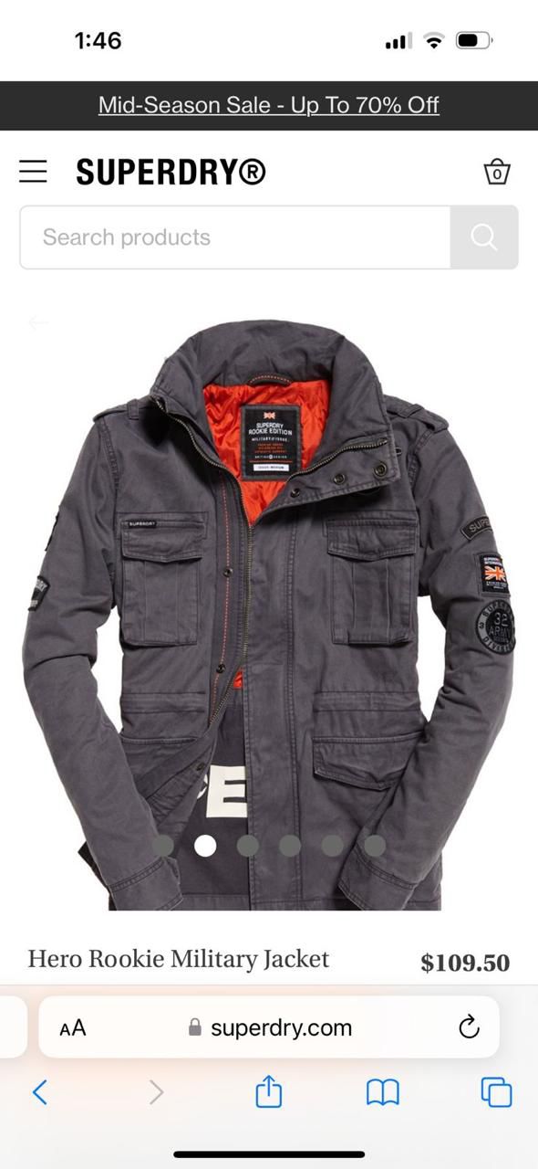 FIRST COPY SUPERDRY Heavy-Weight Bomber Jackets - Image 5