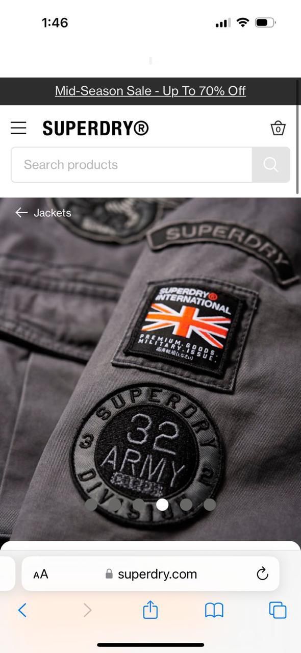 FIRST COPY SUPERDRY Heavy-Weight Bomber Jackets - Image 6