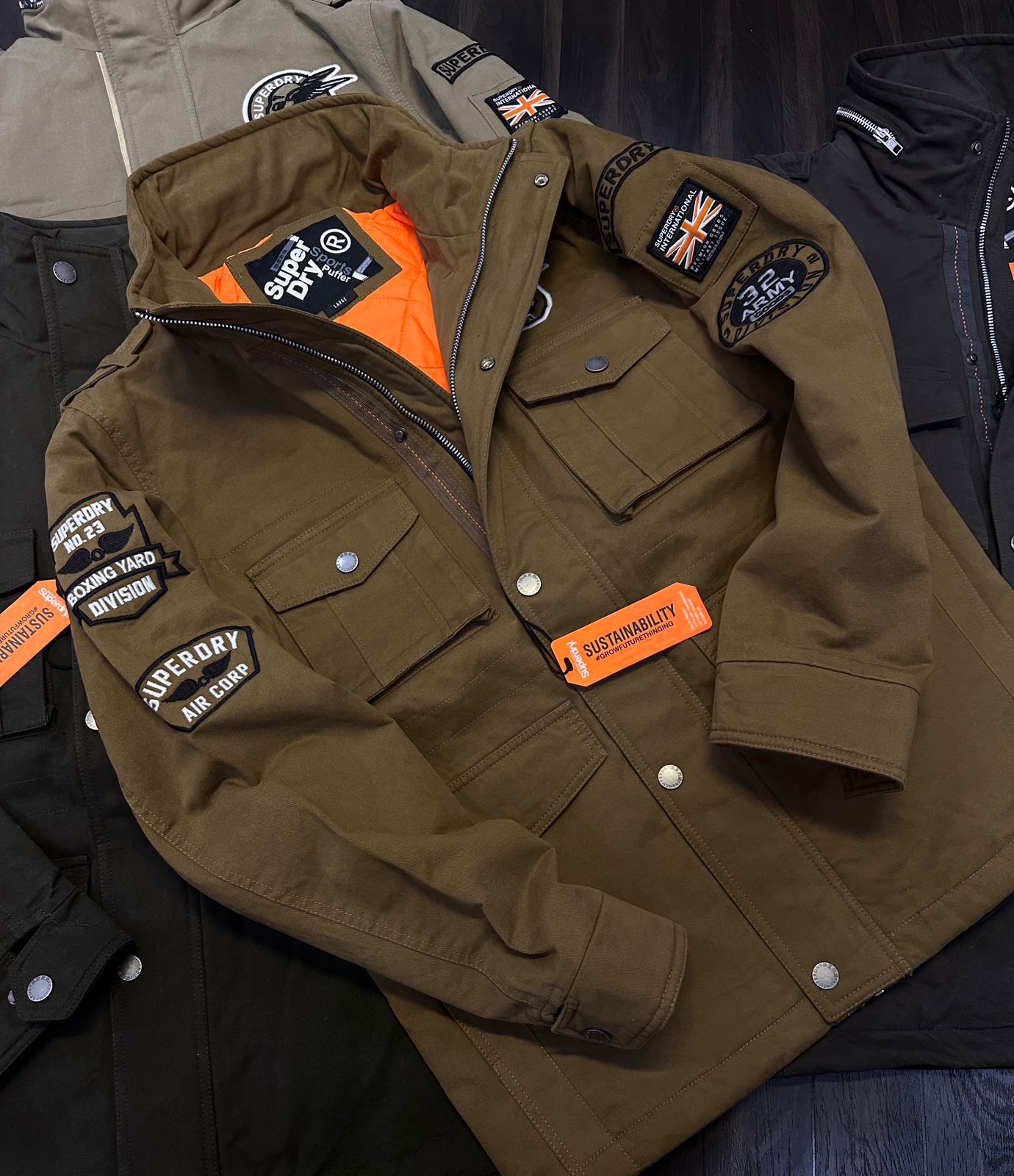 FIRST COPY SUPERDRY Heavy-Weight Bomber Jackets - Image 8