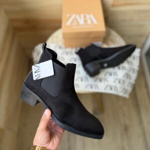 FIRST COPY ZARA T SUEDE CHELSEA BOOTS